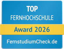 Logo des FernstudiumCheck Award 2026