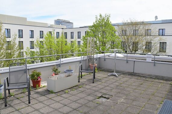 Terrasse HFH-Studienzentrum München GUP