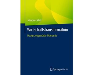 Titelbild Fachbuch Wirtschaftstransformation Johannes Wolf Springer-Verlag