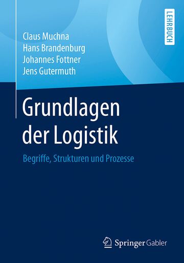 Buchcover Grundlagen der Logistik von Prof. Dr. Muchna et al. 