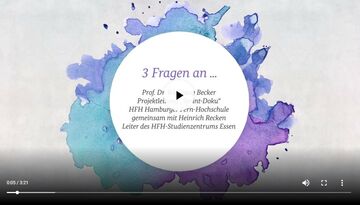 Videointerview mit Prof. Dr. Wolfgang Becker zum Thema Sprachsteuerung in der Pflegedokumentation